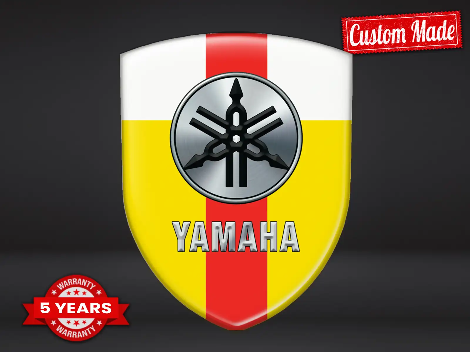 Yamaha Autocollant Bombé Édition Chic Max Durable Moderne